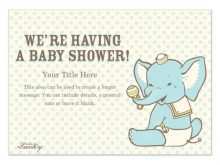 16 The Best Baby Shower Flyer Templates Free Download by Baby Shower Flyer Templates Free