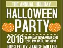 16 The Best Halloween Party Flyer Templates Formating with Halloween Party Flyer Templates