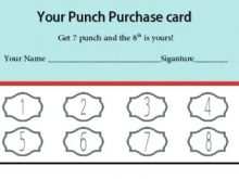16 The Best Punch Card Template For Word Maker by Punch Card Template For Word