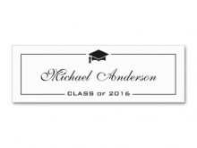 16 Visiting Name Card Template For Graduation Announcements Templates by Name Card Template For Graduation Announcements