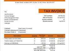 16 Visiting Tax Invoice Template Excel Maker for Tax Invoice Template Excel