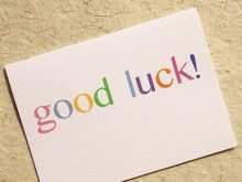 17 Adding Good Luck Card Template Free Layouts with Good Luck Card Template Free