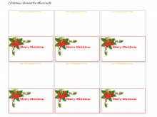 17 Adding Place Card Template Word Christmas For Free by Place Card Template Word Christmas