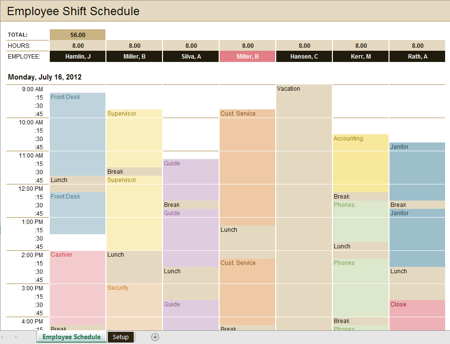 17 Adding Production Shift Schedule Template in Word for Production Shift Schedule Template