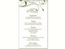 17 Best Menu Card Template Word Free for Ms Word for Menu Card Template Word Free