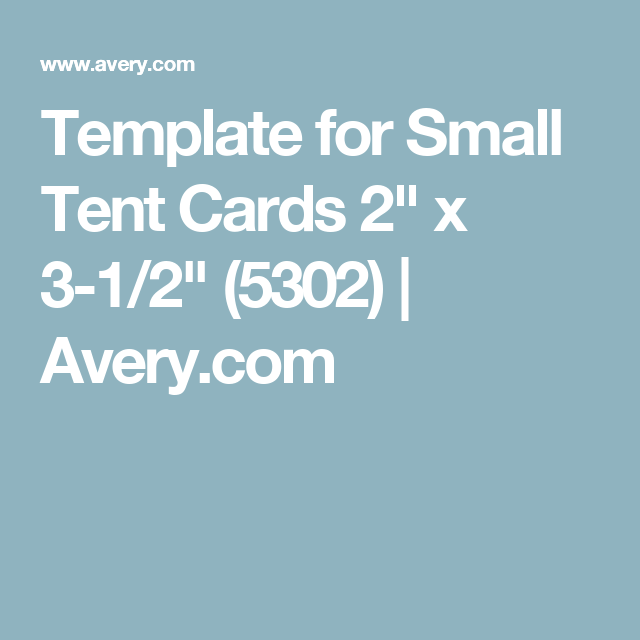 17 Blank 2 X 3 1 2 Tent Card Template in Word for 2 X 3 1 2 Tent Card Template
