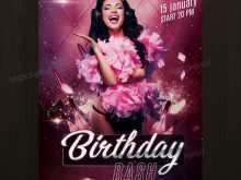 17 Blank Birthday Flyer Template Psd Photo for Birthday Flyer Template Psd