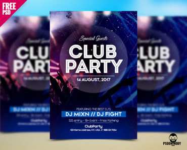 17 Blank Club Flyer Templates Photoshop With Stunning Design for Club Flyer Templates Photoshop