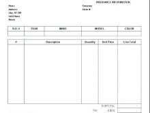 17 Blank Garage Invoice Template Free Download by Garage Invoice Template Free