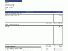 17 Blank Labor Invoice Example for Ms Word by Labor Invoice Example