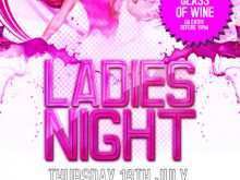 17 Blank Ladies Night Flyer Template For Free with Ladies Night Flyer Template