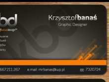 Name Card Design Template Psd