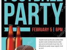 17 Blank Super Bowl Party Flyer Template in Word with Super Bowl Party Flyer Template