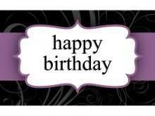 17 Create Birthday Card Template Doc For Free for Birthday Card Template Doc
