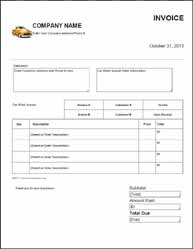 17 Create Car Invoice Template Formating for Car Invoice Template