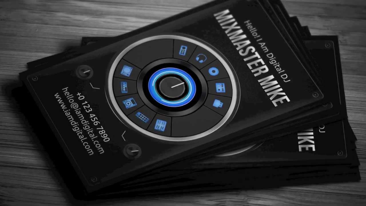 17 Create Dj Business Card Template Free Download Photo with Dj Business Card Template Free Download