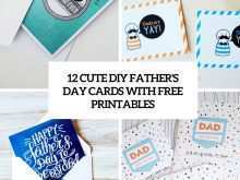 17 Creating Diy Father S Day Card Template With Stunning Design for Diy Father S Day Card Template