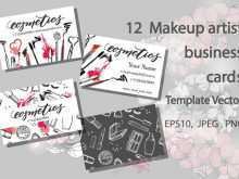 17 Creating Makeup Artist Name Card Template Maker for Makeup Artist Name Card Template