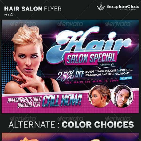 17 Customize Hair Stylist Flyer Templates PSD File for Hair Stylist Flyer Templates