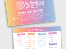 17 Customize Lularoe Business Card Template Free in Photoshop for Lularoe Business Card Template Free