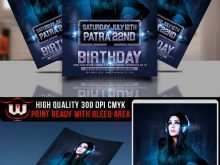 17 Customize Our Free Birthday Party Invitation Flyer Template PSD File with Birthday Party Invitation Flyer Template