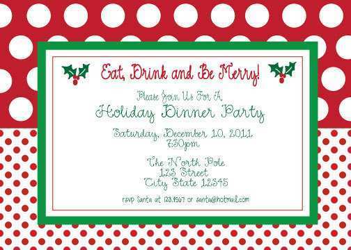 17 Customize Our Free Free Printable Christmas Party Flyer Templates in ...