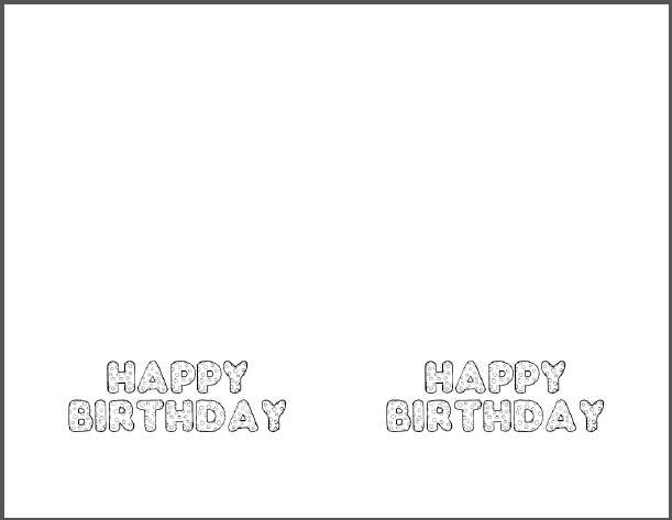 17 Customize Our Free Happy Birthday Card Template Pdf for Ms Word for Happy Birthday Card Template Pdf