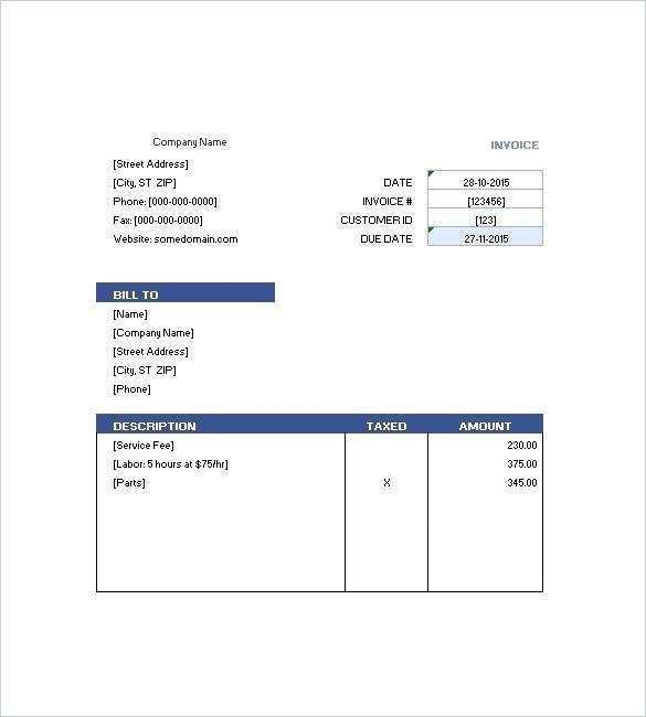17 Customize Our Free Hotel Invoice Template Doc for Ms Word with Hotel Invoice Template Doc
