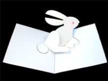 17 Customize Our Free Rabbit Pop Up Card Template Maker with Rabbit Pop Up Card Template