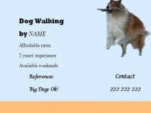 17 Dog Walker Flyer Template Free for Ms Word by Dog Walker Flyer Template Free