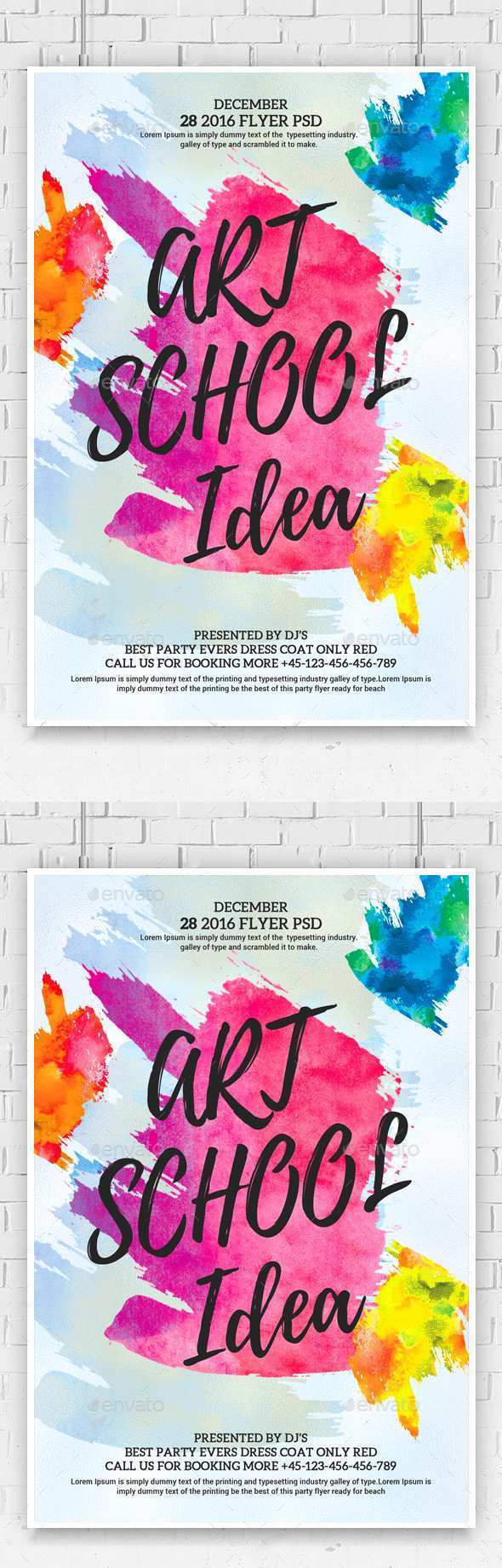 17 Format Art Flyer Template in Word with Art Flyer Template