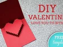 Love Pop Up Card Templates Pdf Cards Design Templates