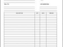 17 Free Blank Invoice Forms Printable in Word for Blank Invoice Forms Printable