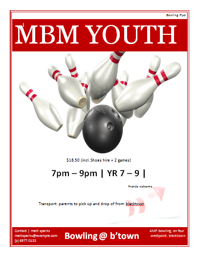 17 Free Bowling Event Flyer Template For Free for Bowling Event Flyer Template