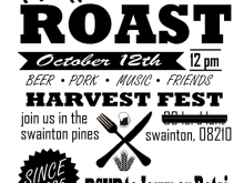 17 Free Pig Roast Flyer Template Free for Ms Word by Pig Roast Flyer Template Free