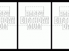 17 Free Printable 3D Birthday Card Template Free in Photoshop for 3D Birthday Card Template Free