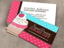 17 How To Create Cupcake Business Card Template Design Now with Cupcake Business Card Template Design