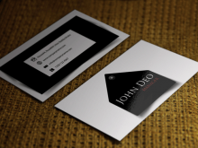 17 Online Download Stylish Dark Business Card Template Maker with Download Stylish Dark Business Card Template