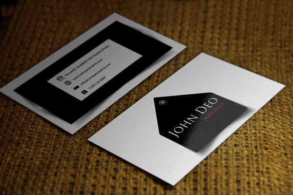 17 Online Download Stylish Dark Business Card Template Maker with Download Stylish Dark Business Card Template