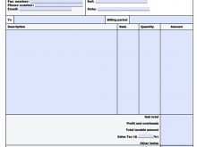 17 Online Microsoft Excel Contractor Invoice Template Photo with Microsoft Excel Contractor Invoice Template
