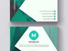 17 Printable Business Card Template Green Free Download in Photoshop with Business Card Template Green Free Download