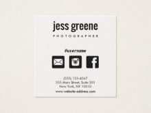 17 Printable Business Card Template With Social Media Icons Maker by Business Card Template With Social Media Icons