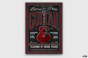 17 Printable Music Lesson Flyer Template With Stunning Design for Music Lesson Flyer Template