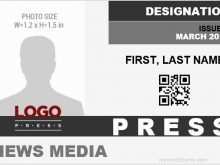 17 Printable Press Id Card Template Word in Photoshop with Press Id Card Template Word