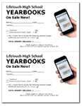 17 Printable Yearbook Flyer Template For Free by Yearbook Flyer Template