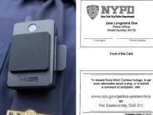 17 Standard Nypd Id Card Template for Ms Word by Nypd Id Card Template