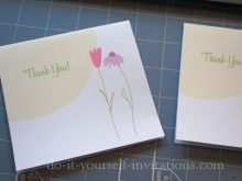 17 The Best Do It Yourself Thank You Card Templates Layouts by Do It Yourself Thank You Card Templates
