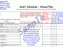 17 The Best Internal Audit Plan Template Xls for Ms Word with Internal Audit Plan Template Xls