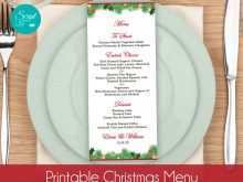 17 The Best Menu Card Template Christmas Download for Menu Card Template Christmas