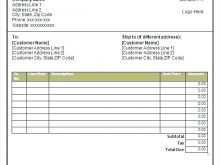 17 Visiting Blank Invoice Template In Excel in Photoshop with Blank Invoice Template In Excel